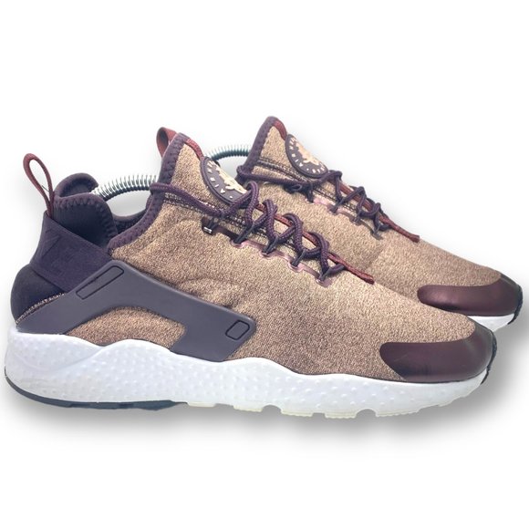 Nike Air Huarache Run Ultra SE Port Wine 859516-602 Ladies Sz. 10 - Picture 1 of 8